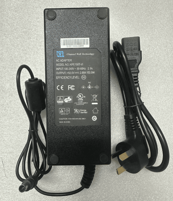*Brand NEW*Original CWT KPE150T-VI 52V 2.88A 150W AC ADAPTER Power Supply